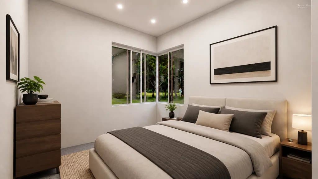 Élégante villa jumelle contemporaine HPE sur plan — 6