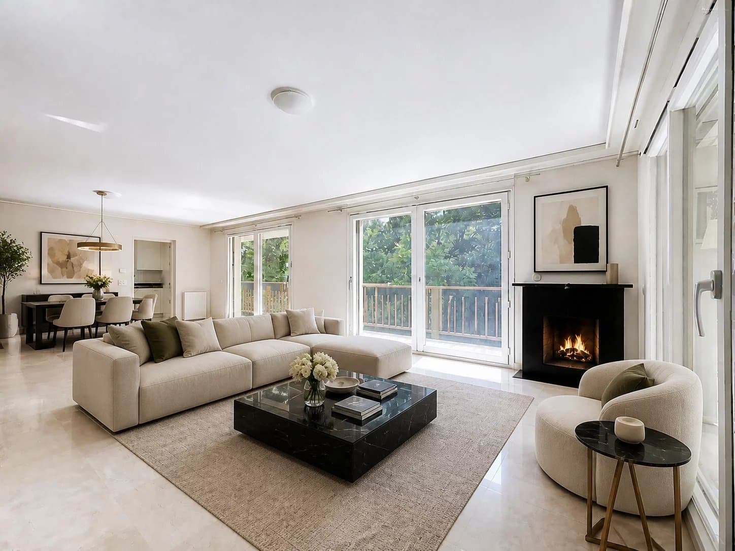 Luxuriöse Maisonette mit Privatgarten