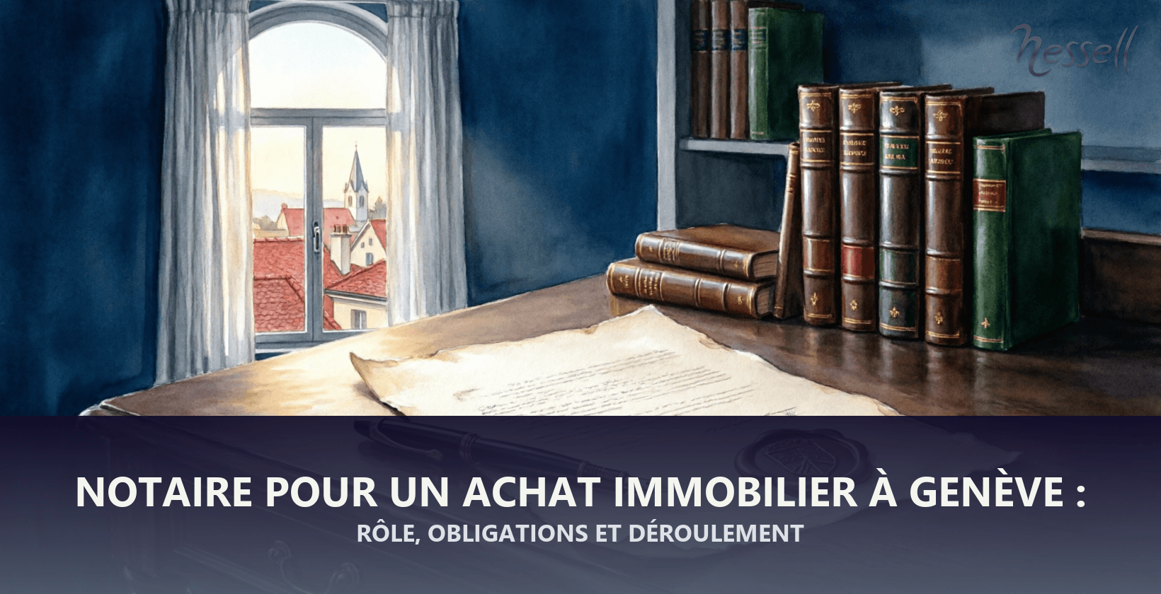 Notar beim Immobilienkauf in Genf