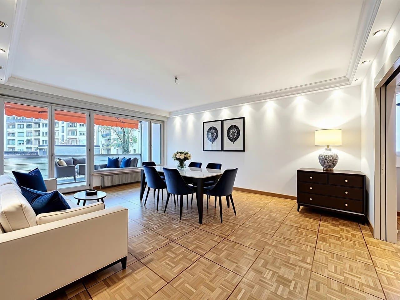 Spacieux appartement familial à Champel