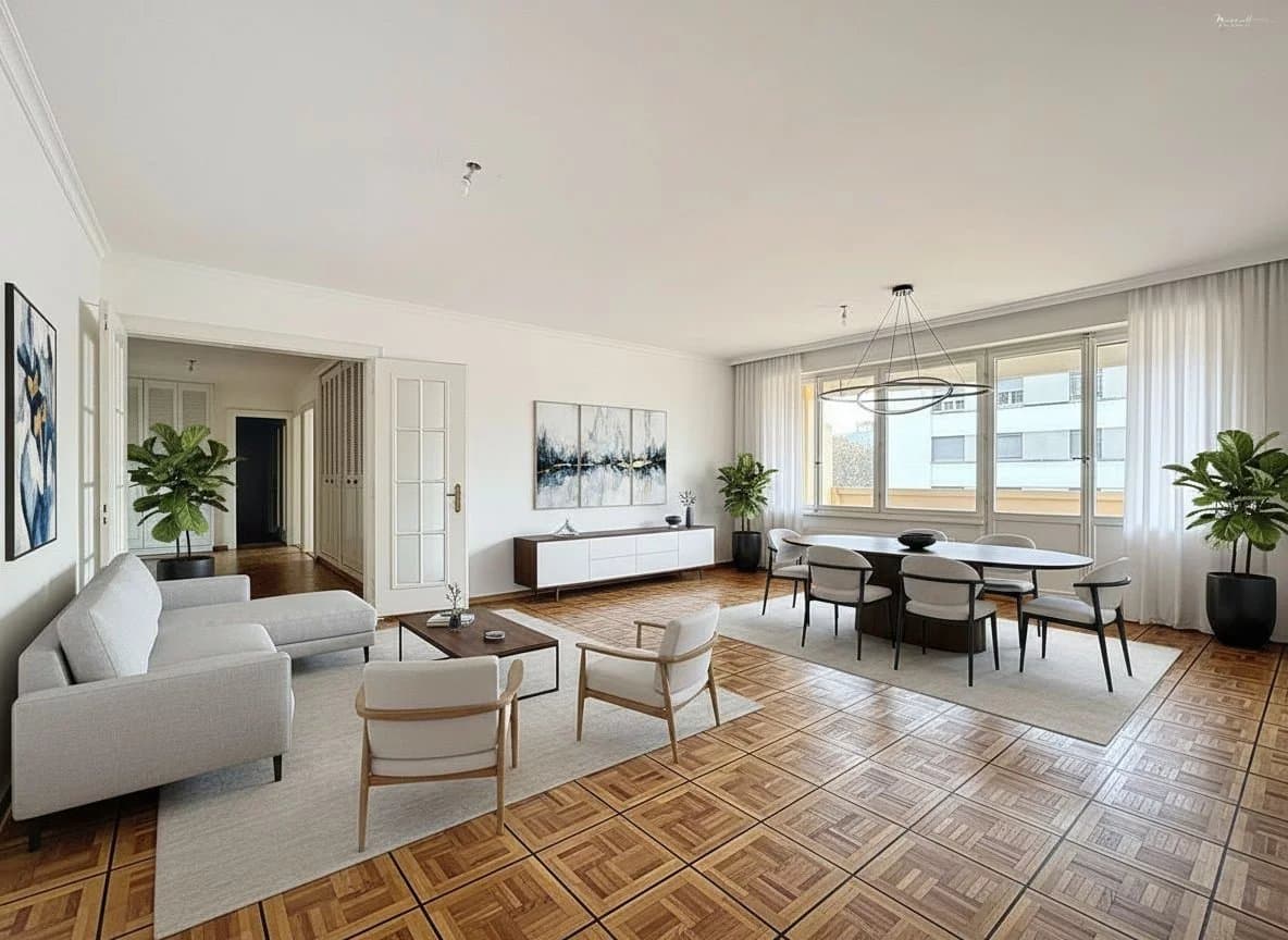 Appartement charmant à Champel avec balcon spacieux
