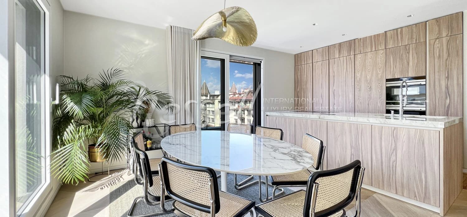 Luxueux appartement en attique au coeur de Champel