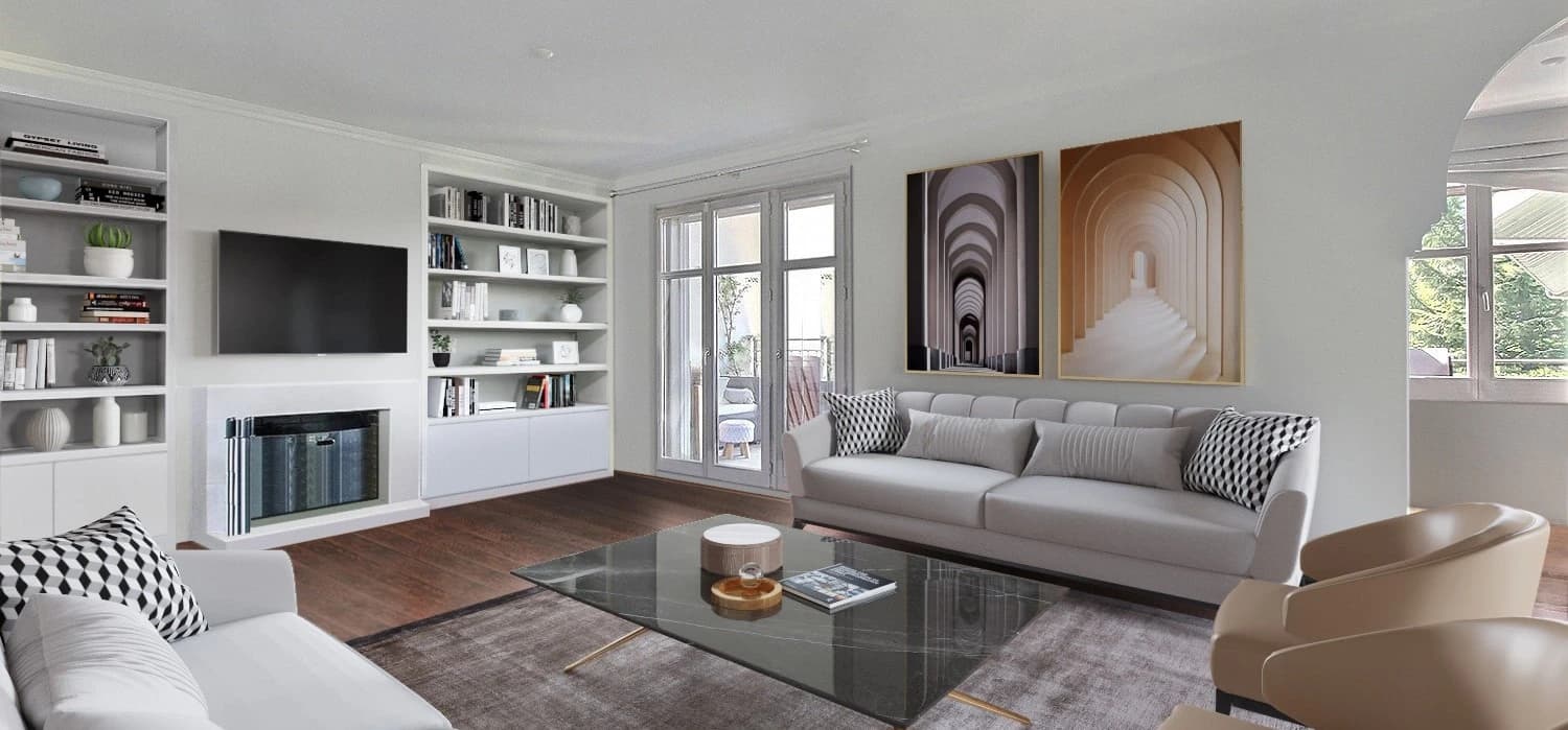 Superbe et vaste Triplex de prestige proche de Genève