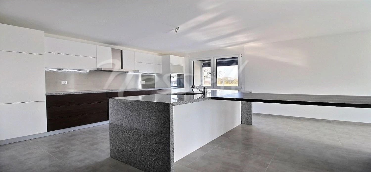 Lumineux appartement neuf à Saubraz