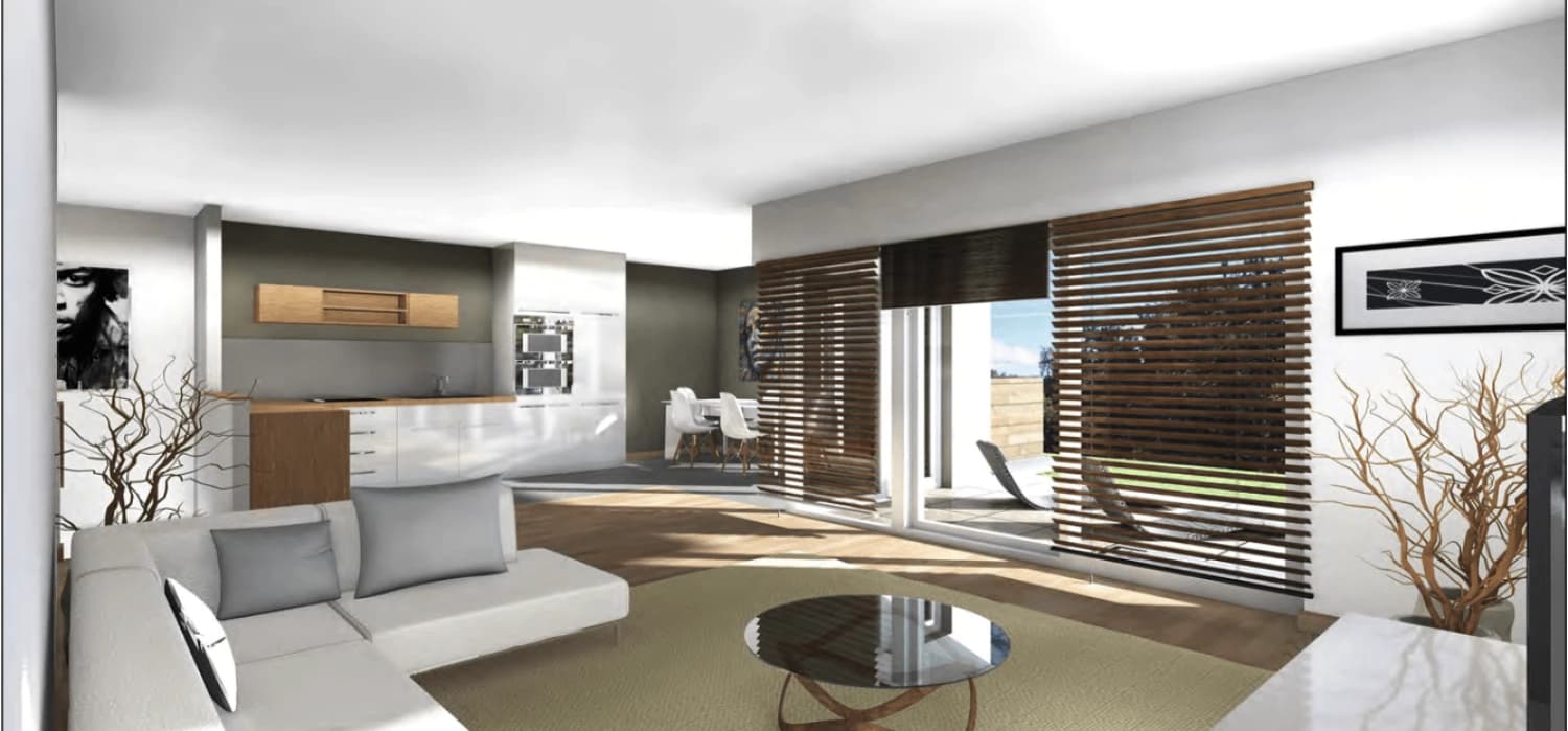 Bel appartement traversant en premier étage, avec balcons