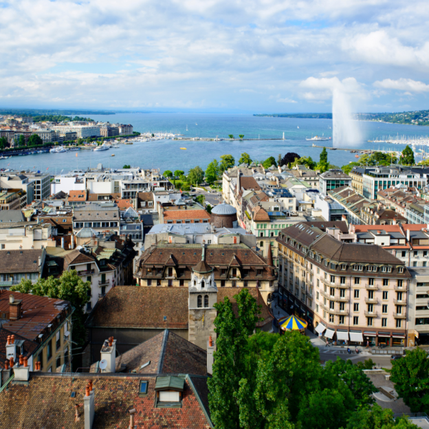 Ville de Genève en Suisse